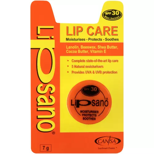 Lipsano Lip Care SPF30 Moisturises Protects Soothes 7g