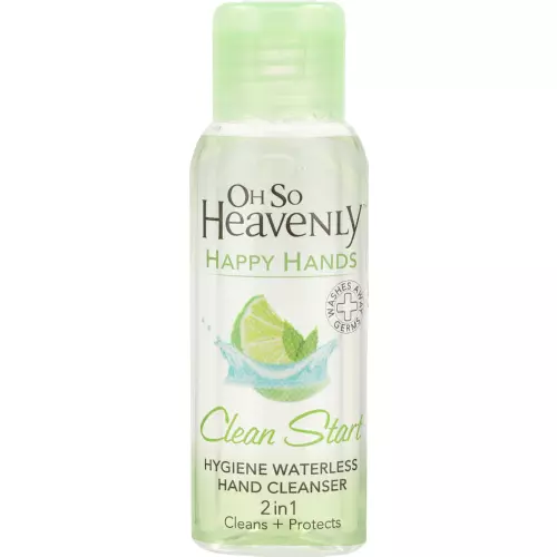 Oh So Heavenly Happy Hands Waterless Hand Cleanser Clean Start Hygiene 60ml