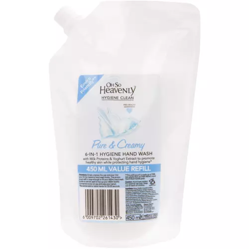 Hygiene Clean Handwash Refill Pure & Creamy 450ml