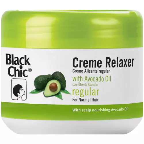 Black Chic Creme Relaxer with Avocado Oil Regular 250ml Black Chic Creme Relaxer with Avocado Oil Regular 250ml
