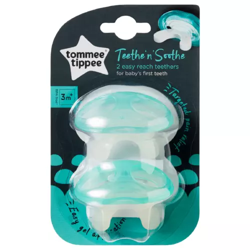 Tommee Tippee Closer to Nature 2 Easy Reach Teethers Tommee Tippee Closer to Nature 2 Easy Reach Teethers