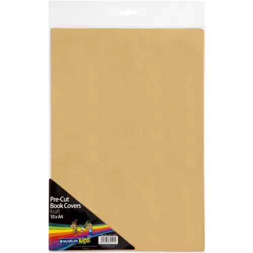 Marlin Precut Book Covers A4 10 Covers