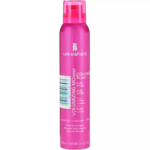 Lee Stafford Volumising Mousse Double Blow 200ml Lee Stafford Volumising Mousse Double Blow 200ml