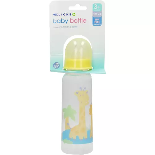Clicks Baby Feeding Bottle 250ml Clicks Baby Feeding Bottle 250ml