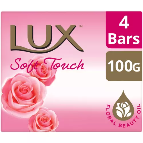 LUX Soap Bar Soft Touch 4x100g LUX Soap Bar Soft Touch 4x100g