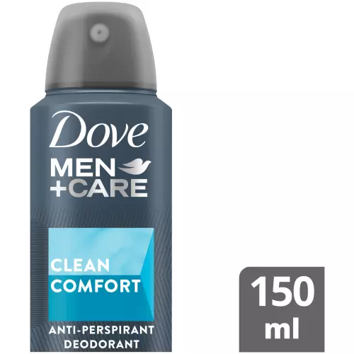 Dove Men+Care Anti-Perspirant Deodorant Clean Comfort 150ml