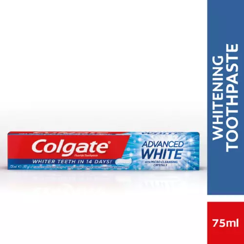 Advanced White Fluoride Toothpaste 75ml