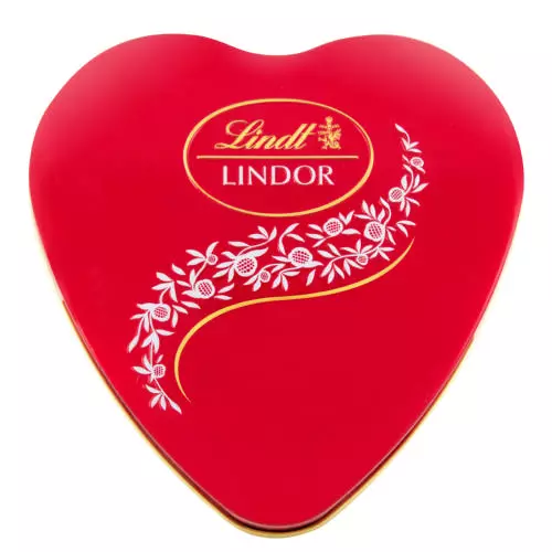 Lindt Lindor Choc Truffels Heart Tin
