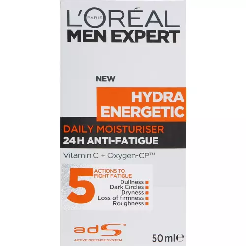 L'Oreal Men Expert Hydra Energetic Daily Moisturiser 50ml L'Oreal Men Expert Hydra Energetic Daily Moisturiser 50ml