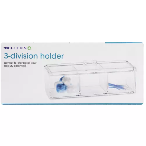 Clicks 3-Division Holder