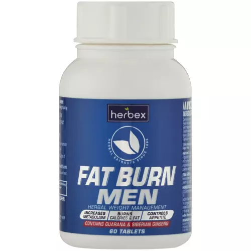 Herbex Fat Burn Tablets For Men 60 Tablets Herbex Fat Burn Tablets For Men 60 Tablets