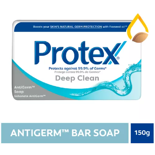 Protex AntiGerm Soap Bar Deep Clean 150g Protex AntiGerm Soap Bar Deep Clean 150g