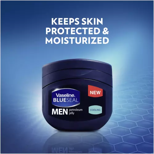 Vaseline MEN Blue Seal Petroleum Jelly Cooling 100ml