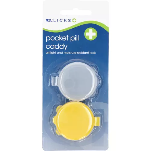 Clicks Pocket Pill Caddy