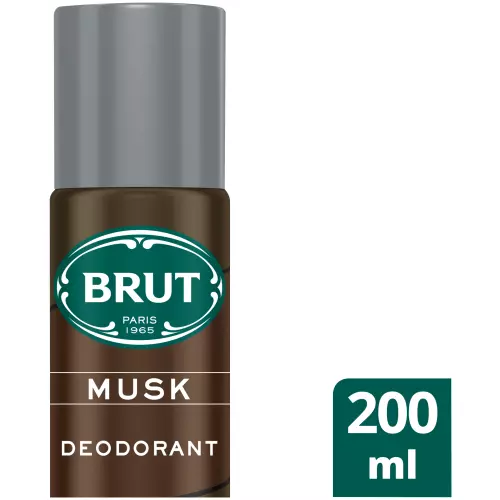 Brut Body Spray Deodorant Musk 200ml