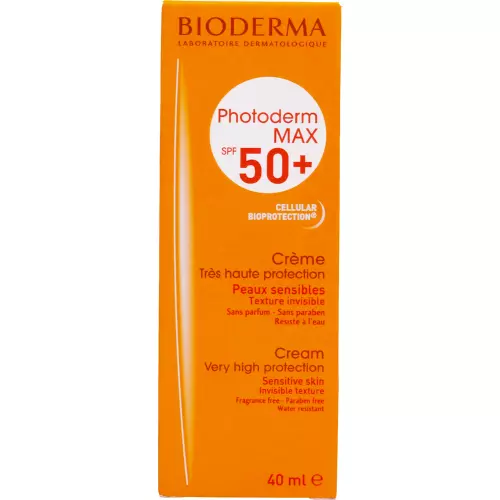 Bioderma Photoderm Max SPF50 Cream Sensitive Skin 40ml Bioderma Photoderm Max SPF50 Cream Sensitive Skin 40ml