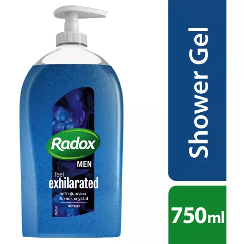 Radox MEN Feel Exhilarated Body Wash 750ml Radox MEN Feel Exhilarated Body Wash 750ml