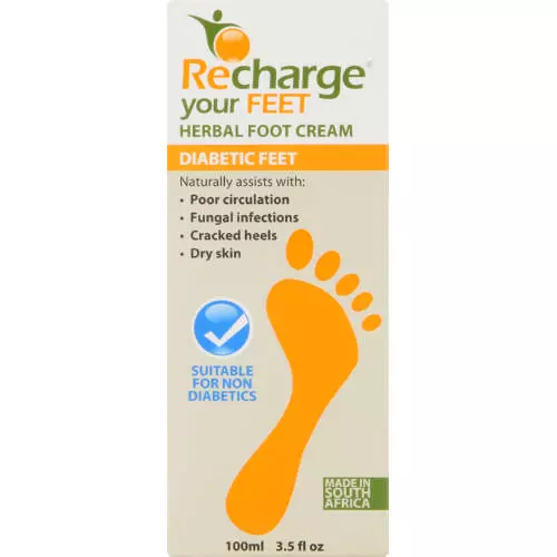 Recharge Your Feet Herbal Foot Cream 100ml Recharge Your Feet Herbal Foot Cream 100ml