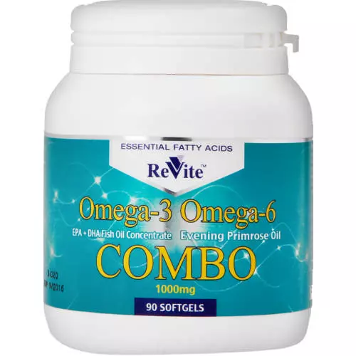 Omega 3 Omega 6 1000mg 90 Softgels