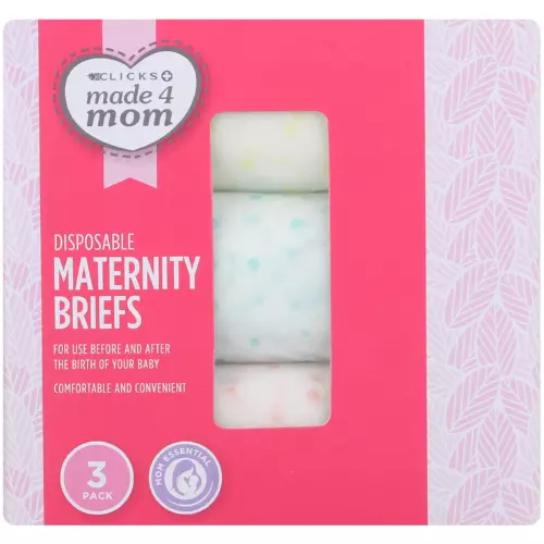 Made 4 Mom Disposable Maternity Briefs 3 Pack