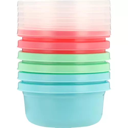 Round Mini Storage Set 6 Pieces Round Mini Storage Set 6 Pieces
