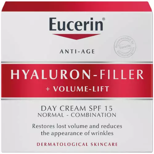 Eucerin Hyaluron-Filler SPF15 Volume Lift Day Cream 50ml Eucerin Hyaluron-Filler SPF15 Volume Lift Day Cream 50ml