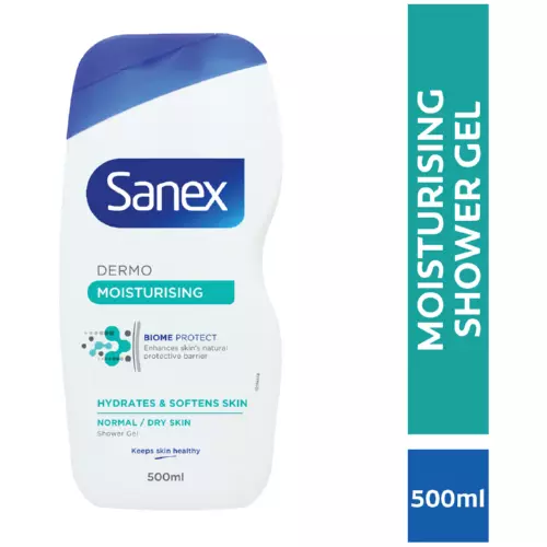 Sanex Dermo Moisturising Shower Gel 500ml Sanex Dermo Moisturising Shower Gel 500ml