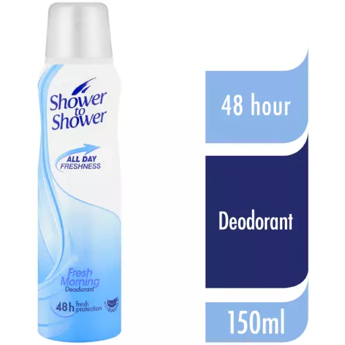 Shower to Shower Woman Deodorant Fresh Morning 150ml Shower to Shower Woman Deodorant Fresh Morning 150ml