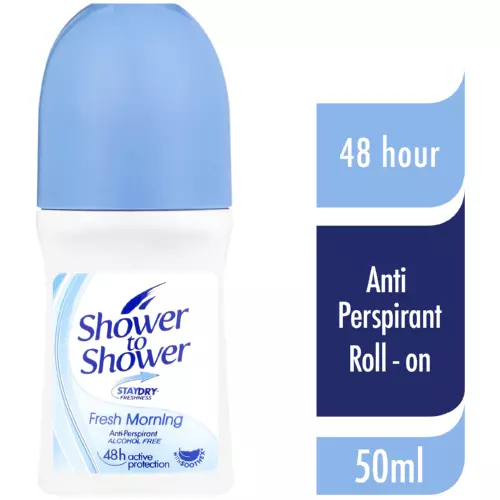 Shower To Shower Anti-Perspirant Fresh Morning 50ml Shower To Shower Anti-Perspirant Fresh Morning 50ml