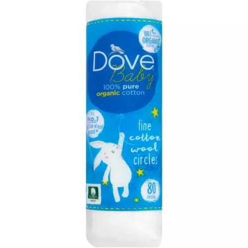 Dove Baby Cotton Wool Circles 80's Dove Baby Cotton Wool Circles 80's
