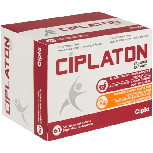 Ciplaton Energy Everyday 60 Softgel Capsules
