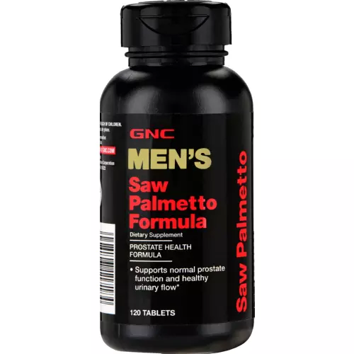 GNC Mens Saw Palmetto Formula 500mg 120 Tablets