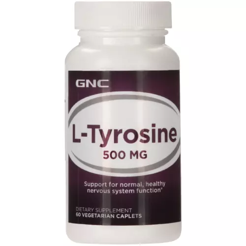 GNC L-Tyrosine 500mg 60 Caplets