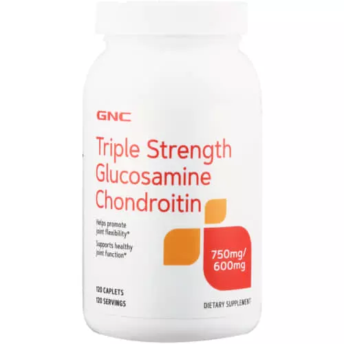 GNC Glucosamine Chondroitin 120 Caplets GNC Glucosamine Chondroitin 120 Caplets