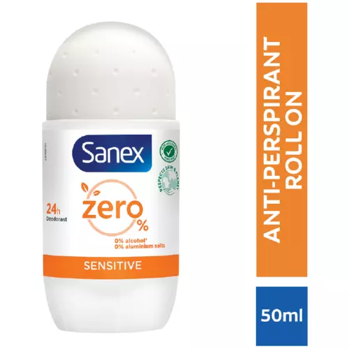 Sanex Zero% Roll-On For Women 50ml Sanex Zero% Roll-On For Women 50ml