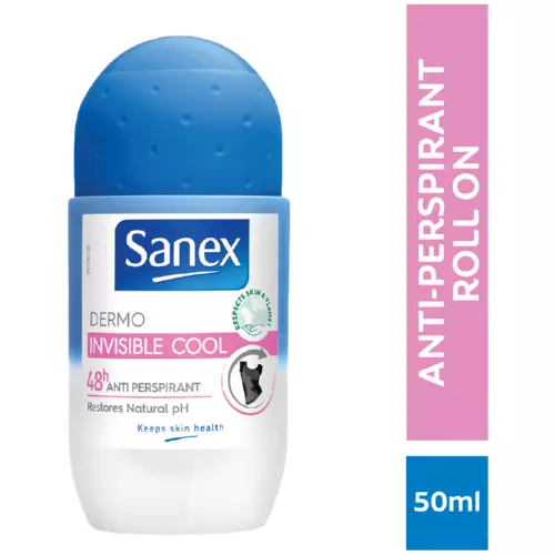 Sanex Dermo Invisible Anti-Perspirant Roll-On For Women 50ml Sanex Dermo Invisible Anti-Perspirant Roll-On For Women 50ml