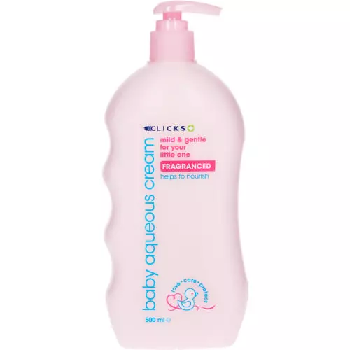 Clicks Baby Aqueous Cream Fragranced 500ml