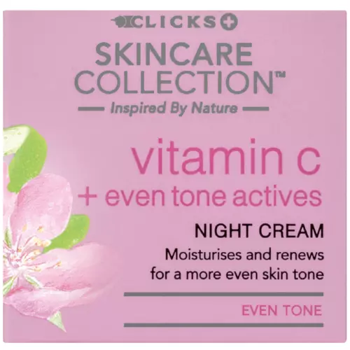 Vitamin C & Even Tone Actives Naturally Even Night Cream 50ml Vitamin C & Even Tone Actives Naturally Even Night Cream 50ml