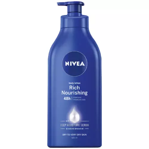 Nivea Rich Nourishing Body Moisturiser Dry Skin 625ml Nivea Rich Nourishing Body Moisturiser Dry Skin 625ml