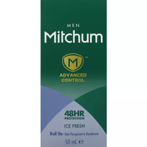 Mitchum Advanced Men Anti-Perspirant & Deodorant Roll-On Ice Fresh 50ml Mitchum Advanced Men Anti-Perspirant & Deodorant Roll-On Ice Fresh 50ml
