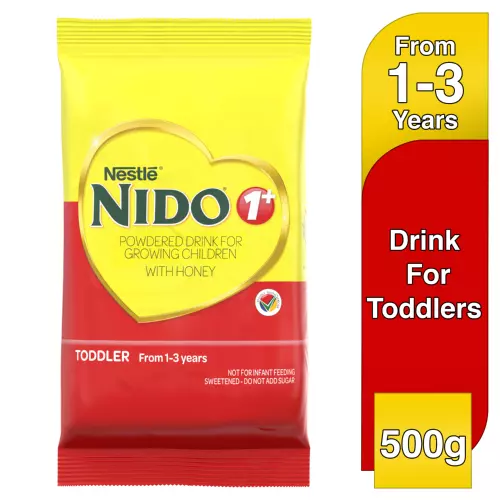 Nestlé Nido Stage 1+ Powdered Drink for Growing Children Refill Pack 500g Nestlé Nido Stage 1+ Powdered Drink for Growing Children Refill Pack 500g