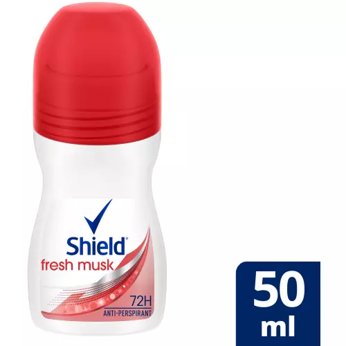 Shield Women Antiperspirant Roll-On Musk 50mll Shield Women Antiperspirant Roll-On Musk 50mll