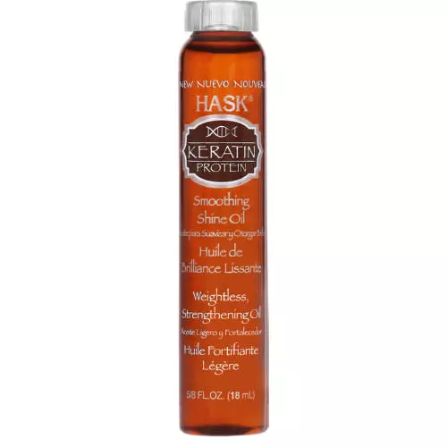 Hask Keratin Protein Smoothing Shine Oil 18ml