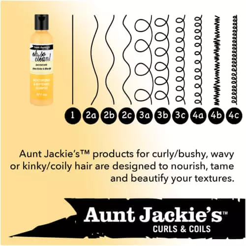 Aunt Jackie's Oh So Clean Moisturizing & Softening Shampoo 177ml