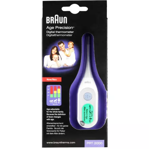 Braun Age Precision Digital Thermometer Braun Age Precision Digital Thermometer
