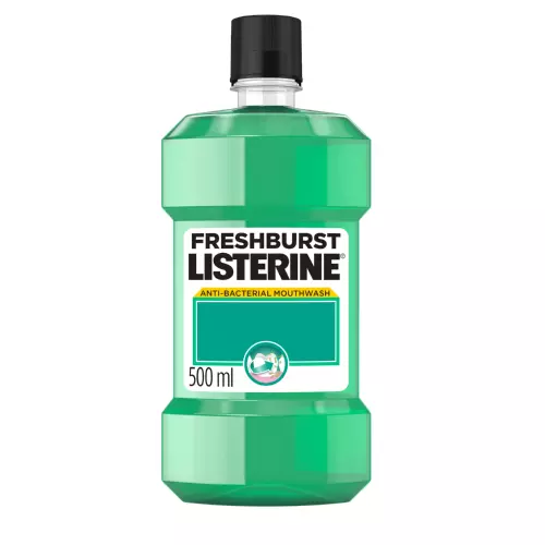 Listerine Mouthwash Fresh Burst 500ml