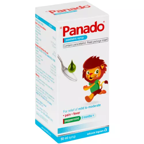 Panado Paediatric Syrup Peppermint 50ml