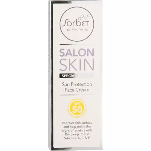 Sorbet Salon Skin SPF50 Sun Protection Face Cream 50ml