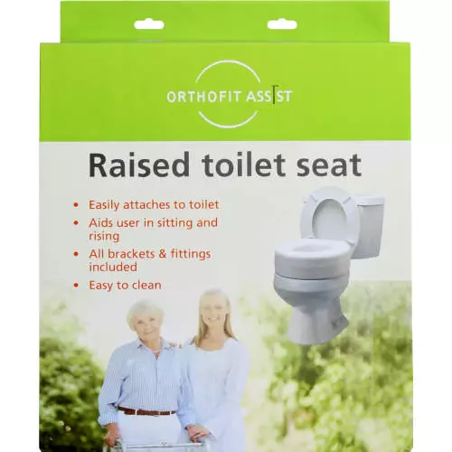 Orthofit Assist Raised Toilet Seat Orthofit Assist Raised Toilet Seat