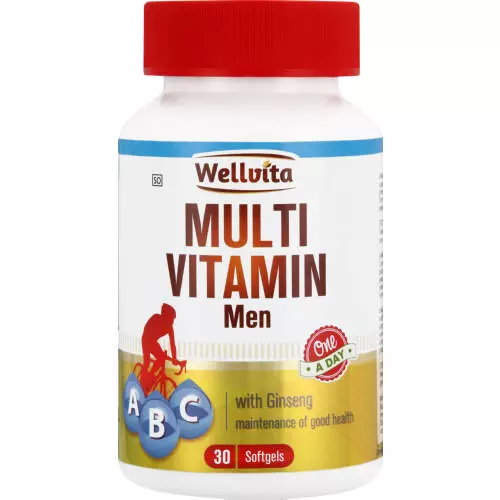 MultiVitamin Men With Ginseng Softgels 30 Softgels MultiVitamin Men With Ginseng Softgels 30 Softgels